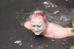 Schwefelbad Bad im Vulkan